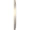 Ekena Millwork PVC Medallion (Canopies up to 13 1/2"), 22"OD x 3 1/2"ID x 1 1/2"P, Metallic Silver Metallic CMP22TRCSV - alternate 5